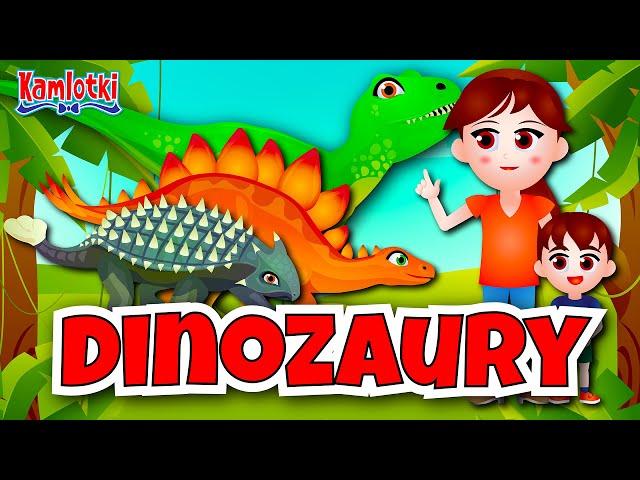  Kazio i Dinozaury dla dzieci  – film edukacyjny. Bajka o dinozaurach | Kamlotki