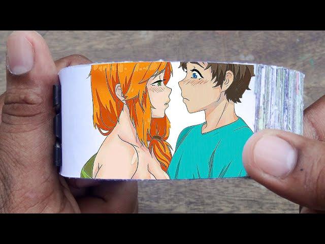 Doraemon Cartoon Flipbook #136 | Shizuka Loves Nobita Flip Book | Flip Book Artist 2023