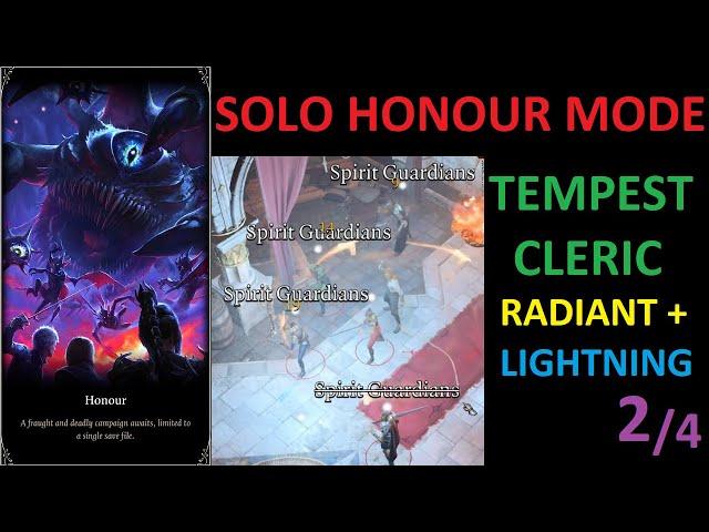 BG3 - Solo Honour Mode - Dark Urge Tempest Cleric - Gameplay [2/4]