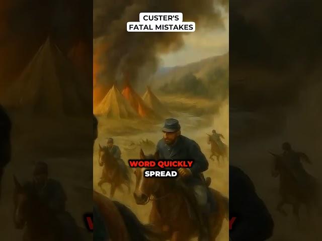 Custers mistakes #fypage #fypシ゚viral #entertainment #history #custerslaststand #war