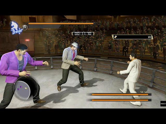 Yakuza 0 counter hook is so op