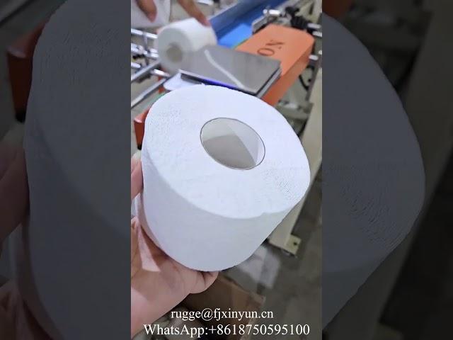 Automatic small toilet roll paper band saw cutting machine