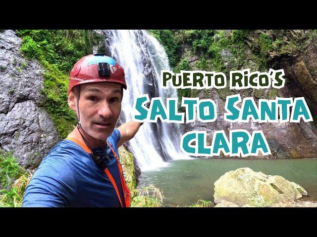 Rappelling Puerto Rico's STUNNING Salto Santa Clara