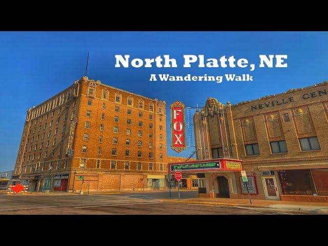 North Platte, NE: Wandering Walks of Wonder Slow TV Walking Tour 4K