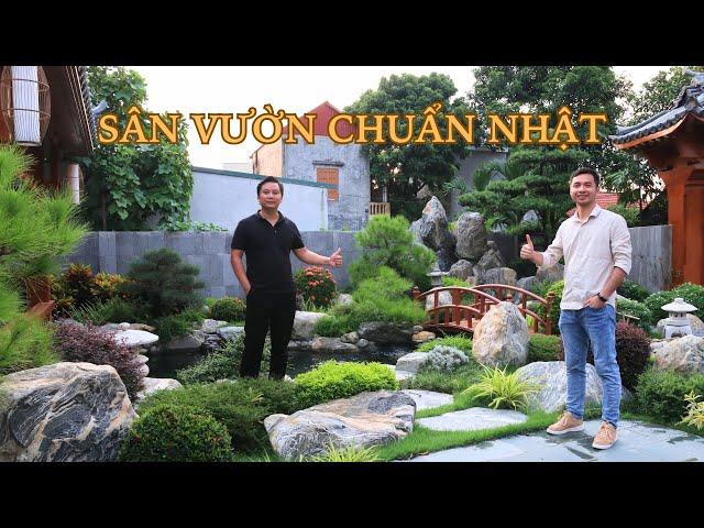 Sân vườn hồ koi đẹp chuẩn Nhật (P1) | KOJI LANDSCAPE