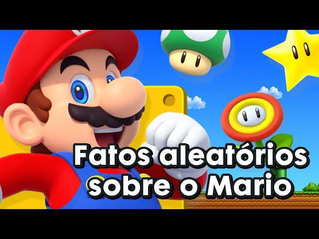 Fatos ALEATÓRIOS sobre o Mario #supermario #nintendo