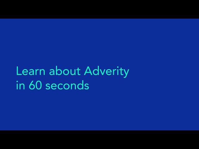 Adverity Product Explainer Video 2024
