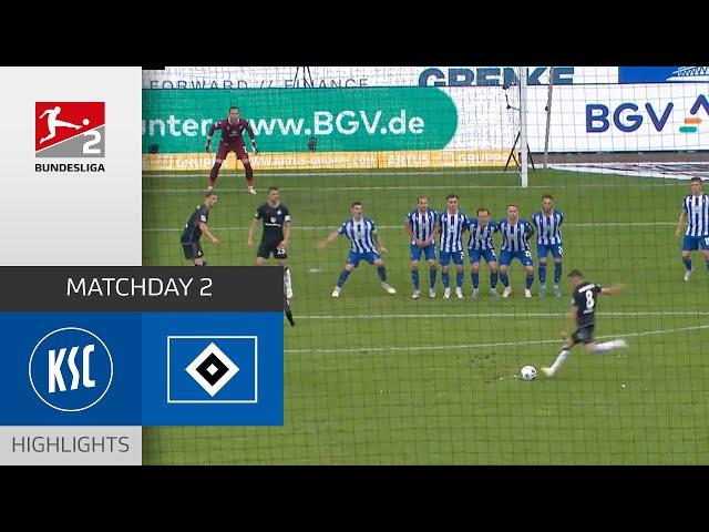90'+5-Goal Shock Hamburg! | Karlsruher SC - Hamburger SV 2-2 | All Goals | MD 2 –  Bundesliga 2