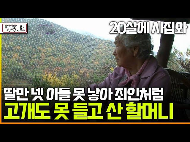 [멜로다큐 '가족' 354회 上] 20살에 시집와 딸만 내리 넷 낳고 아들 못 낳아 죄인처럼 고개도 못 들고 산 90살 할머니