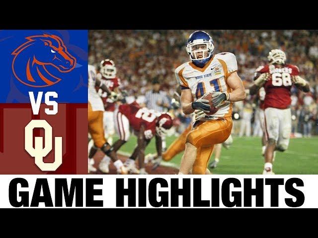 #9 Boise State vs #7 Oklahoma |2007 Fiesta Bowl | 2000's Games of the Decade