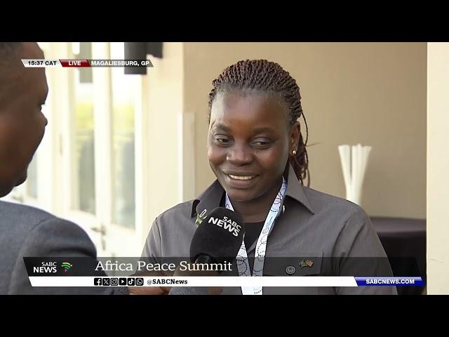 Africa Peace Summit:  Khayelihle Khumalo reports