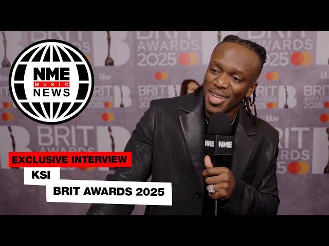 BRITs 2025: KSI on turning down future collaborations and avoiding becoming a meme