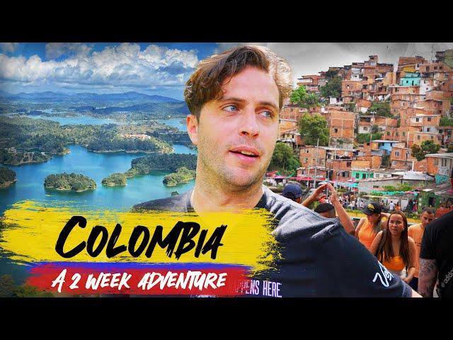 COLOMBIA  2 Week Adventure | Ep1: Bogotá, San Gil, Guatapé, Medellín