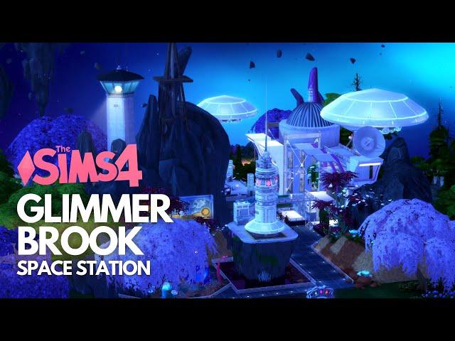 Glimmerbrook Space Station | The Sims 4 Speed Build