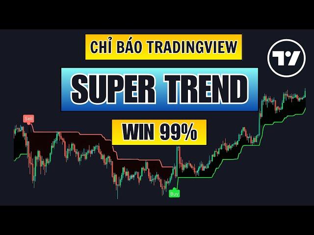 SuperTrend Indicator on TradingView - 99% Win Rate Secrets for Forex, Gold & Bitcoin