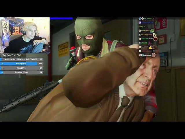 XQC PLAYS GTA V CHAOS MOD #1