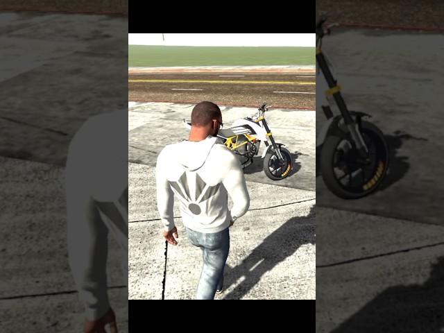 indian bike driving 3d cheat code #shortsviral #shorts