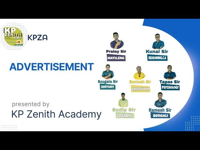 KP Zenith Academy Advertisement