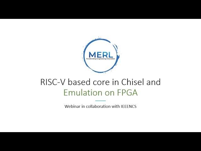 RISC-V Processor Designing in Chisel and Emulation on FPGA.