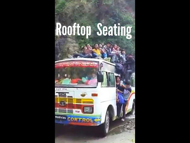 Witness the Most Terrifying TATA Bus Ride in Nepal: Wait till the End!