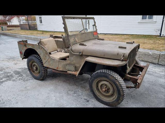 Restoring a barnfind 1942 Ford GPW | WW2 jeep with recoilless rifle