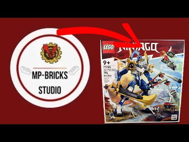 MP-Bricks building Lego Ninjago Jay’s Titan mech!!!