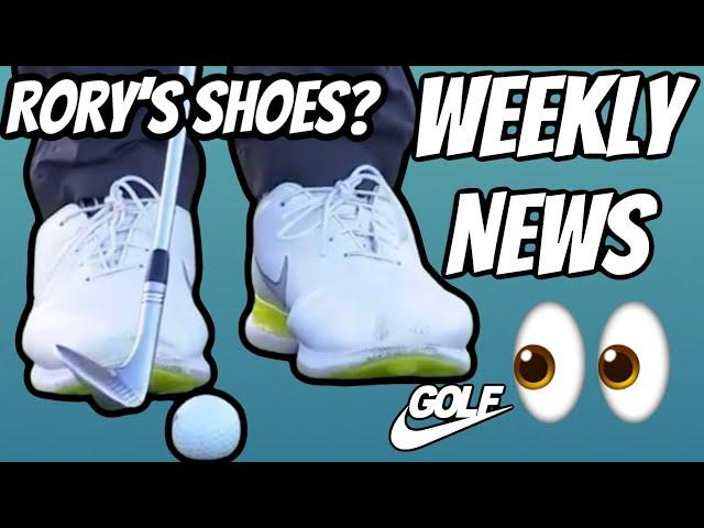 Golf Fashion Weekly News | Rory McIlroy's NEW Nike Shoes 2021 | 22nd Jan 2021