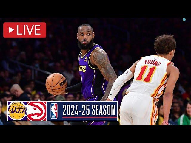 NBA LIVE! LA Lakers vs Atlanta Hawks | January 4, 2025 | Hawks vs Lakers NBA LIVE 2K25