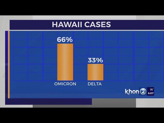 Health officials say don’t feel lax with omicron, delta still exists as Hawaii COVID cases rise