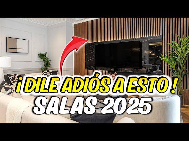  ¡Adiós a lo Obsoleto! Decoración de Salas 2025: Tendencias Imprescindibles