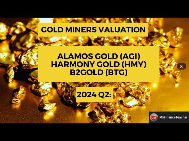 Gold miners: Alamos Gold, Harmony Gold, B2Gold | 10 Sep 2024