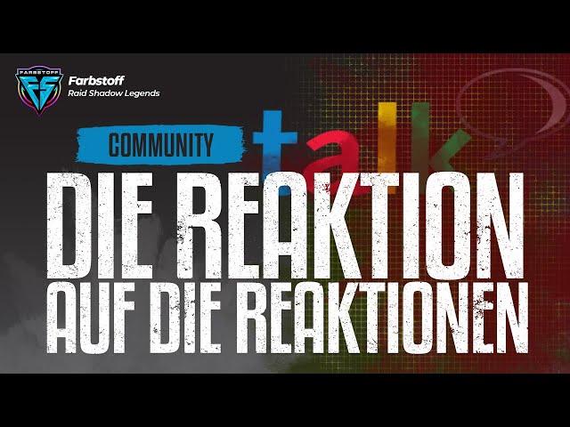 Raid: Shadow Legends - Die Reaktion auf die Reaktion - Krass wie das abging / abgeht