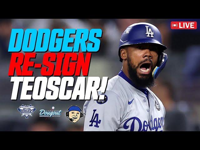 BREAKING: DODGERS RE-SIGN TEOSCAR HERNANDEZ TO 3-YEAR DEAL! CONTRACT DETAILS REVEALED!