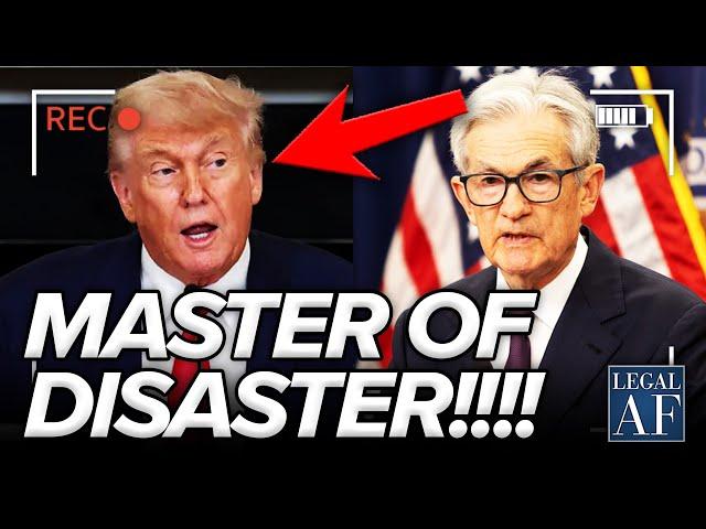Trump NUKES US Markets as FED CHAIR Rips Him to SHREDS