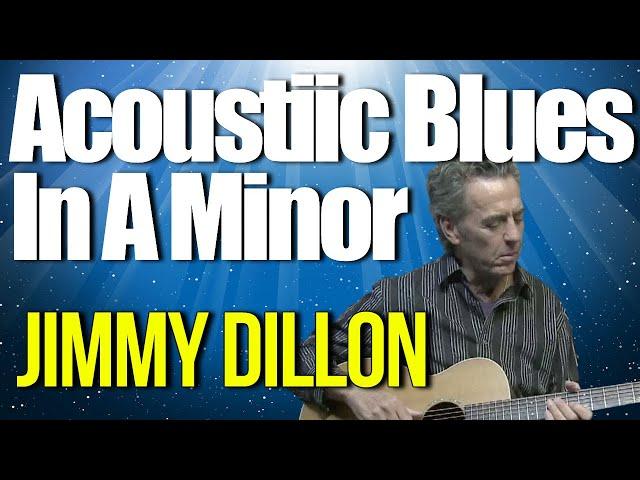 Acoustic Blues In A Minor Guitar Lesson + Tutorial