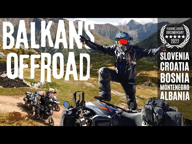 EPIC OFF-ROAD MOTORCYCLE ADVENTURE in the BALKANS - FULL FILM