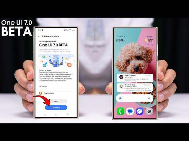 Samsung One UI 7.0 Beta Android 15 - OFFICIAL
