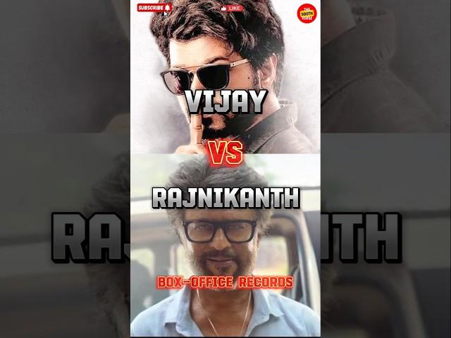 Vijay Vs Rajnikanth| Box-office Records| #shorts #trending #rajnikanth #vijay