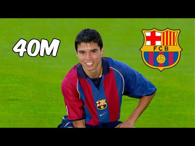 Por este partido Barcelona compro a Saviola por 40 millones (2001)