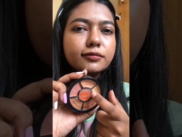 *Attempting* FULL FACE OF MAKEUP WITH ONLY ONE PRODUCT #tamil #viral #insightcosmetics #shorts