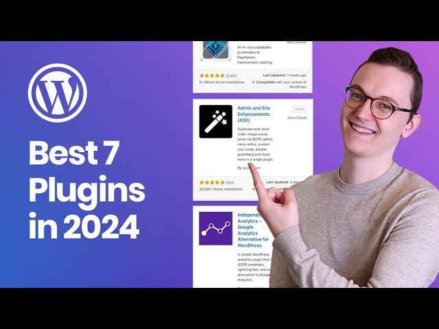 7 Wordpress Plugins I install on all websites (2024)