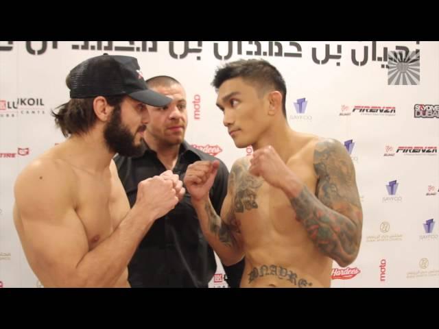 Desert Force 20 Weigh In's Dubai UAE, SkyDive Dubai Jan 25th 2016