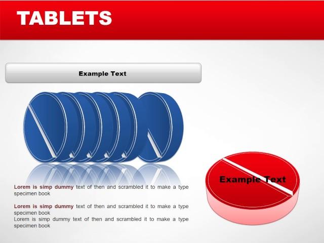 Tablets PowerPoint shapes Templates for Presentation - ImagineLayout