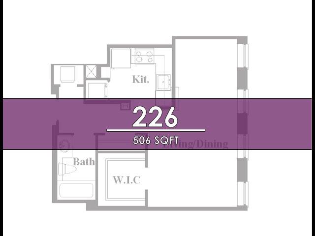 Studio 226 (506 SqFt)