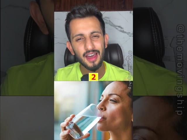 Stop Drinking Water like this  #shorts #youtubeshorts
