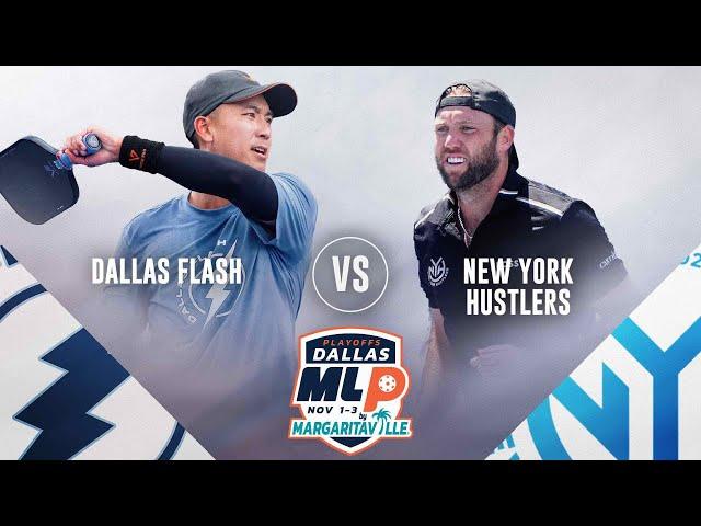 New York Hustlers vs. Dallas Flash | Premier Quarterfinal 1, Match 1 | MLP Dallas Playoffs 2024