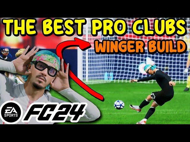 The Best Winger Build In Pro Clubs | FC 24 EA SPORTS