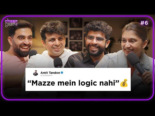 Money CAN buy happiness | Chaar Yaar with Amit Tandon Ep.6 @KuchBhiMehta @pannugurleen @TheRahulDua