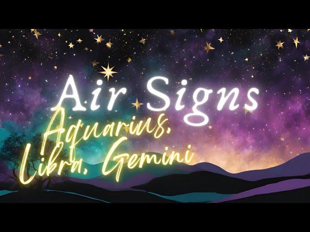 One last thing to do...//AIR SIGNS//️️️