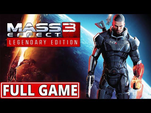 Mass Effect 3 Legendary Edition - FULL GAME walkthrough | Longplay